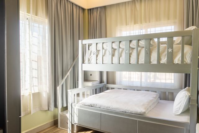 Children’s bunk room