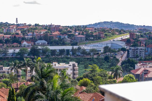View over Kampala