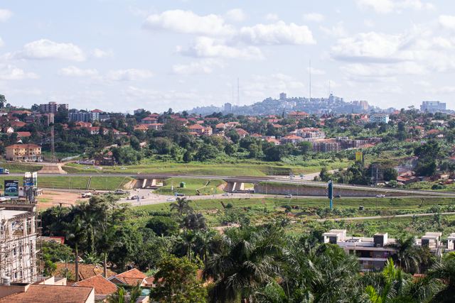 View over Kampala