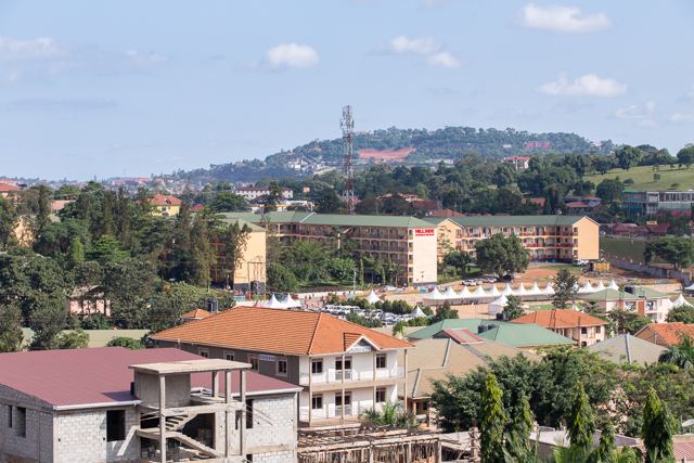 View over Kampala