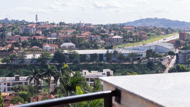 View over Kampala
