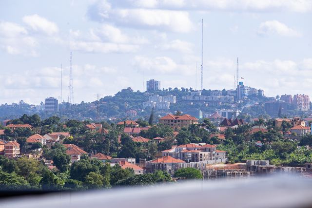View over Kampala